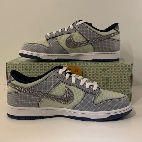 🛂[BRAND NEW] NIKE DUNK LOW UNION PASSPORT PACK PISTACHIO MENS SIZE 11.5 SHOES🛂 - Picture 3 of 15